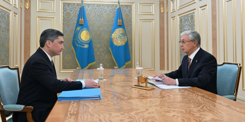 Мемлекет басшысы Премьер-министр Олжас Бектеновті қабылдады