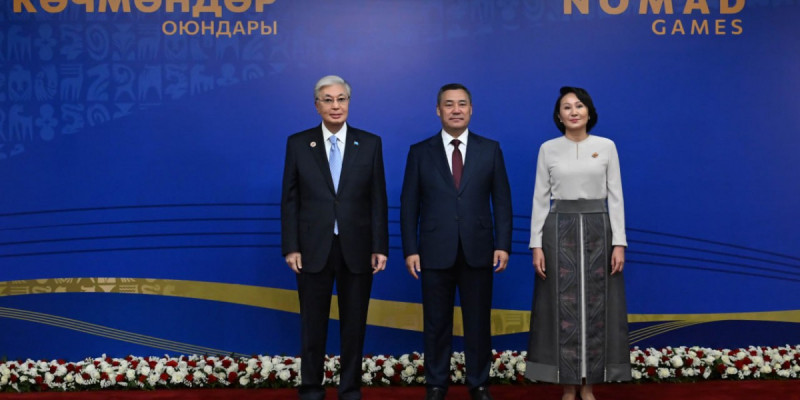 Президент Бішкекте Дүниежүзілік көшпенділер ойындарының ашылуына қатысты