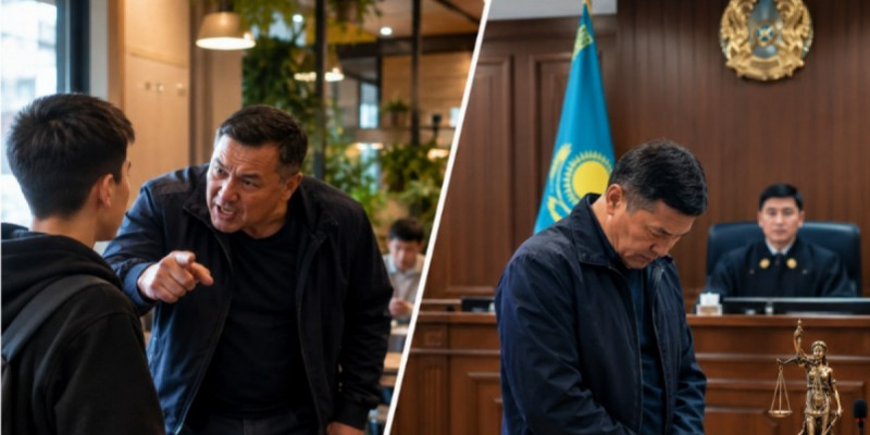 Жамбыл облысында баланы қорлаған ер адам 10 тәулікке қамалды
