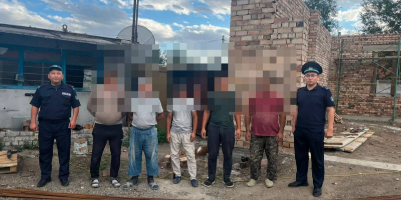 Павлодар облысында заң бұзған 5 шетел азаматы ұсталды