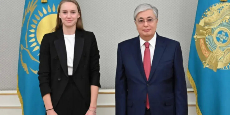 Президент Елена Рыбакинаны тарихи жетістігімен құттықтады