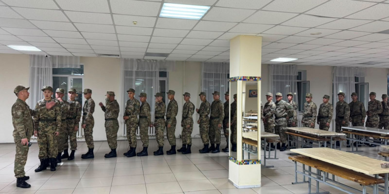 Ұлттық ұланның Астанадағы бригадасы жас сарбаздармен толықты