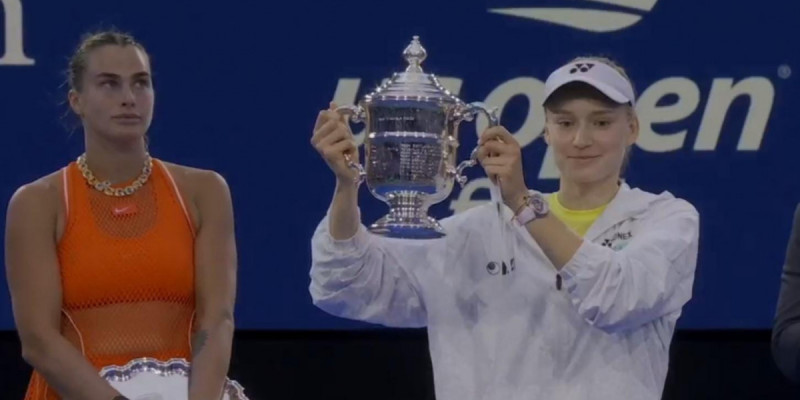 US Open-2026: Елена Рыбакина Арина Соболенконы жеңіп, чемпион атанды