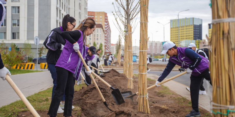 «Тазалық – тәрбие бастауы»: «Әділет партиясы «Таза Қазақстан» республикалық акциясына қатысты