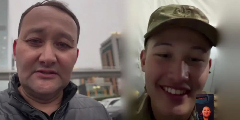 "Менің ұлым тірі": Каспийде "қаза тапты" делінген курсанттың әкесі қазақстандықтарға үндеу жасады
