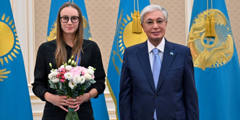 Президент Елена Рыбакинаны «Барыс» орденімен марапаттады