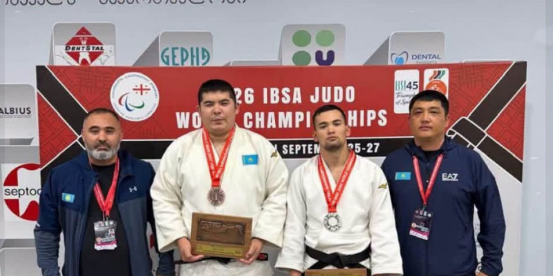 Түркістандық пара дзюдошылар әлем чемпионатында жүлдегер атанды