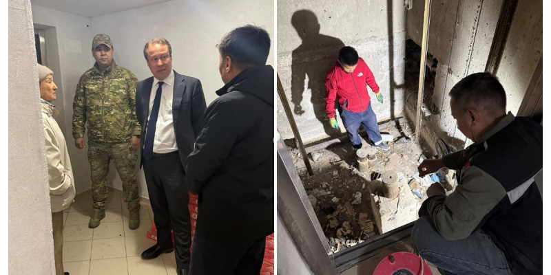 Атыраудағы тұрғын үйде лифт құлап, 4 адам зардап шекті