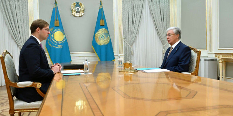 Мемлекет басшысы Халықаралық шахмат федерациясының президентін қабылдады