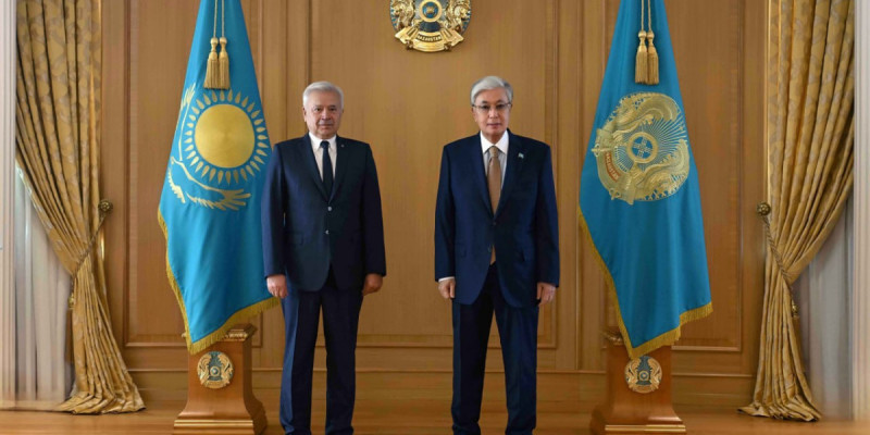 Президент «Лукойл» компаниясының негізін қалаушысымен кездесті
