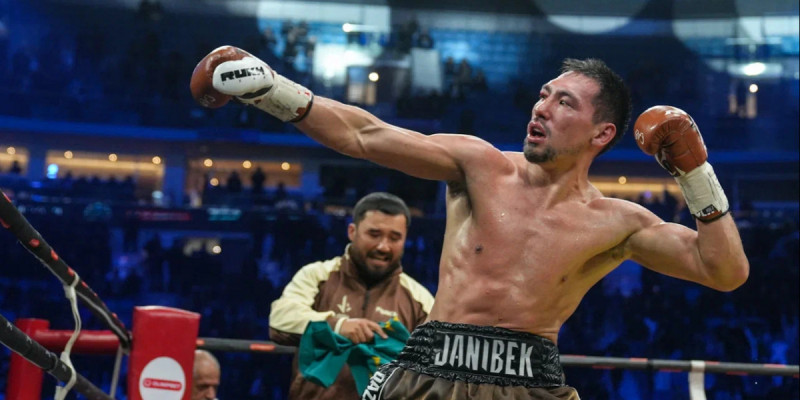Жәнібек Әлімханұлы әлем чемпионы атағы үшін Якоб Банкпен жұдырықтасады