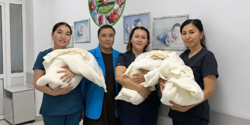Түркістан облысында үшем дүниеге келді