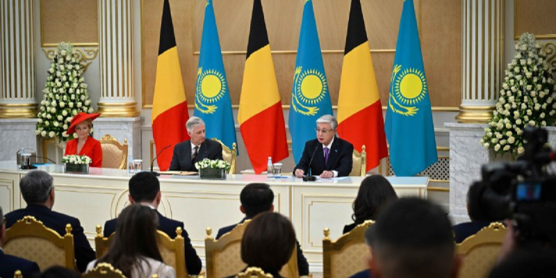 Қасым-Жомарт Тоқаев пен Король Филипп БАҚ өкілдеріне арналған брифинг өткізді