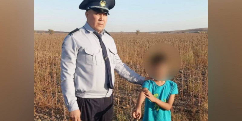 Абай облысында полиция жоғалып кеткен 7 жастағы баланы тапты