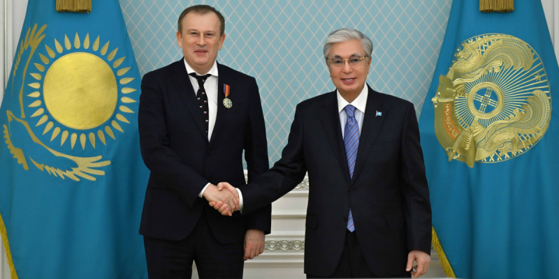Президент Александр Дрозденконы «Достық» орденімен марапаттады