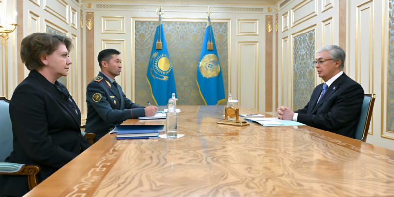 Мемлекет басшысы Қорғаныс министрінің орынбасарларын қабылдады