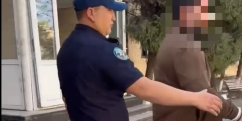 Жамбыл облысында жалған нөмірмен жүрген жүргізуші қамауға алынды