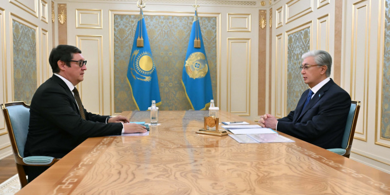 Мемлекет басшысы Атом энергиясы жөніндегі агенттіктің төрағасын қабылдады