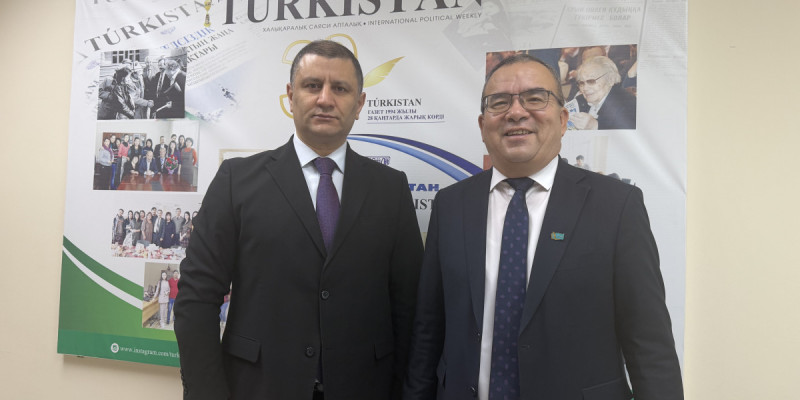 «Türküstan» мен «TURKISTAN» әріптестік байланыс орнатпақ