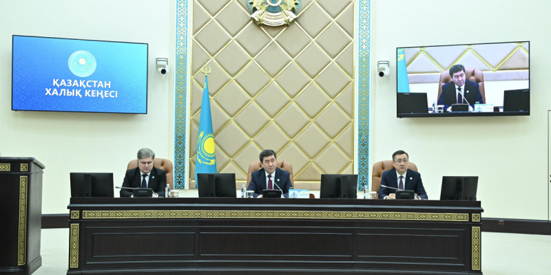 Халық кеңесінің төрағасы Жолдауды іске асырудың негізгі міндеттерін айқындады