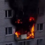 Семейлік полицей өртенген үйден тұрғындарды құтқарып алды