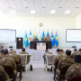 Руслан Жақсылықов Қарағанды гарнизонында өткен көшпелі отырыста әскери қызметтің міндетін айқындады