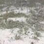 Риддер қаласында қар жауды (ВИДЕО)