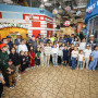 «AMANAT» партиясы жұмысшы отбасылардың балаларын жарқын мерекемен құттықтады
