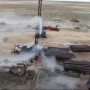 Маңғыстаудағы кен орнында газ бен су қоспасы атқылады