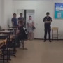 Қостанайда емтихан тапсырып жатқан студенттерді әскерге алып кеткен (ВИДЕО)