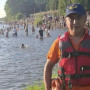 Өскеменде ер адам баласымен Ертіс өзеніне батып кете жаздады