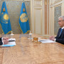 Президент Жоғарғы сот төрағасы Асламбек Мерғалиевті қабылдады