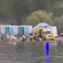 Қонаев қаласында жас әйел суға батып кетті (ВИДЕО)