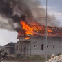 Атырауда тұрғын үйге найзағай түсіп, өртеніп кетті