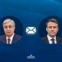 Қасым-Жомарт Тоқаев Франция президентін құттықтады