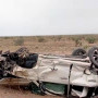 Полиция Шавкат Рахмоновтың әйелі көлікпен аударылған жерден видео жариялады