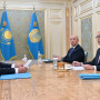 Президент «Қазақстан темір жолы» ҰК» АҚ басшысы Талғат Алдыбергеновті қабылдады