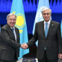 Мемлекет басшысы БҰҰ Бас хатшысы Антониу Гутерришпен келіссөз жүргізді