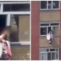 Ақмолада үшінші қабаттың терезесіне шыққан бала елді шошытты