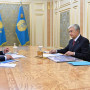 Президент Жетісу облысының әкімі Бейбіт Исабаевты қабылдады