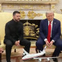 АҚШ-та Трамп пен Зеленский кездесті