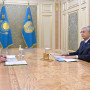 Президент Шымкент қаласының әкімін қабылдады