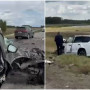Қазақстанда болған жол апатының қорқынышты видеосы желіде тарап жатар