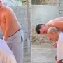 Шардарада әкесін аяусыз ұрған адам қамауға алынды (ВИДЕО)