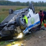 Солтүстік Қазақстанда апатқа ұшыраған полицейлердің жағдайы белгілі болды