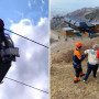 Шымбұлақта аспалы жол істен шығып, кабинада 20 адам қалып қойған