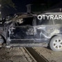 Шымкентте көлік тізгіндеген жасөспірім бағанға соғылды