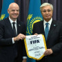 Тоқаев FIFA президентін қабылдады