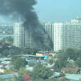 Алматыда дәмхана өртеніп кетті (ВИДЕО)