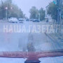 Қостанайда такси көлігінен құлап кеткен әйелді екінші көлік басып өтті
